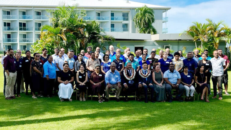 Fiji government and UNDP collaborate on Green Climate Fund proposal for early warning systems.