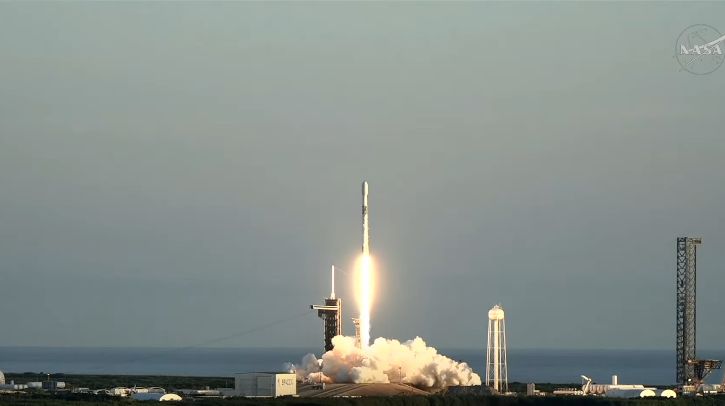 Lift off for NASA and NOAA space weather mission.
