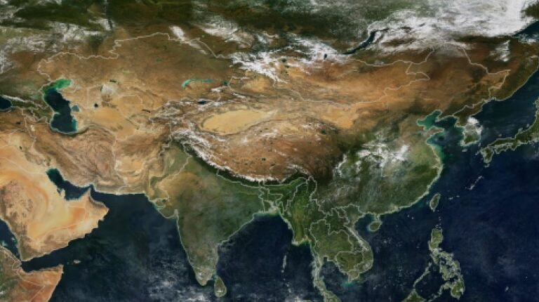 Images of Earth from the CMA's FY-3H meteorological satellite